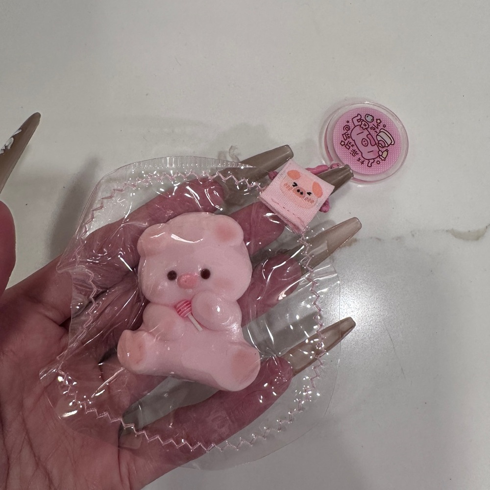 Small Pink Squishy Pig Toy